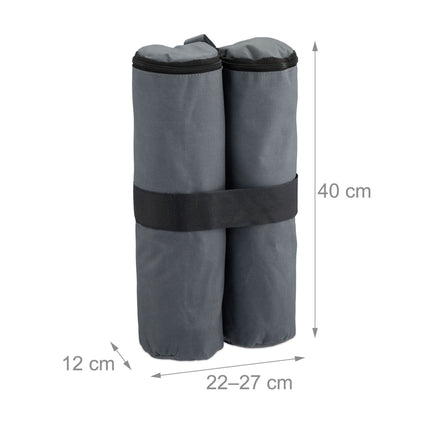 Pytle s pískem pro pavilon sada 4 ks