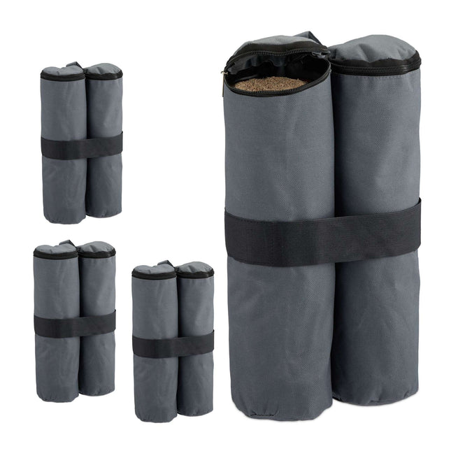 Pytle s pískem pro pavilon sada 4 ks
