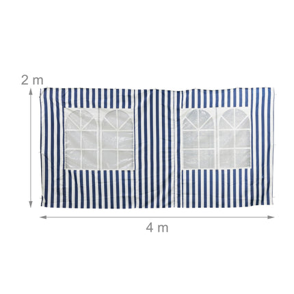 Boční stěny pavilonu 3x4m sada 3 ks