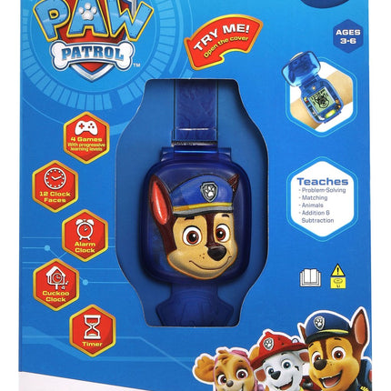 Naučné hodinky Paw Patrol pro děti, interaktivní pomůcka