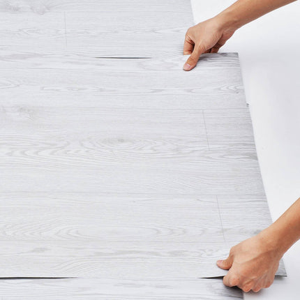 Peel And Stick Vinyl Floor Tile, 23.6 x 390 In, 1.5mm