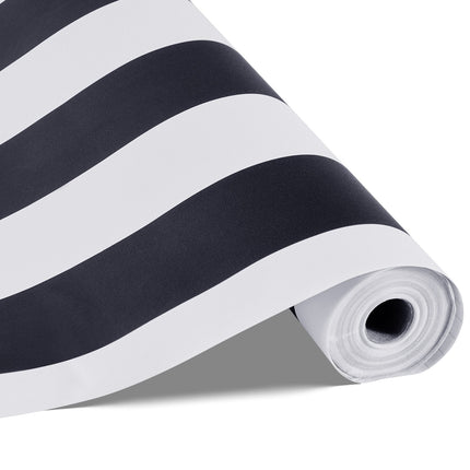 Peel and Stick Wallpaper, Black White Geometric 45cm x 15m