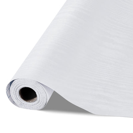 Peel and Stick Wallpaper, White Wood Grain, 45cm x 10m