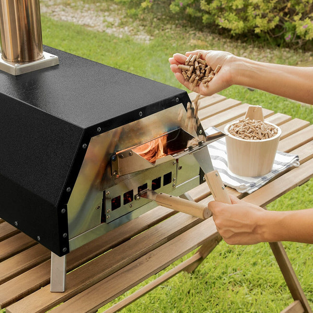 Pizza pec na pelety s příslušenstvím Pizzahven InnovaGoods