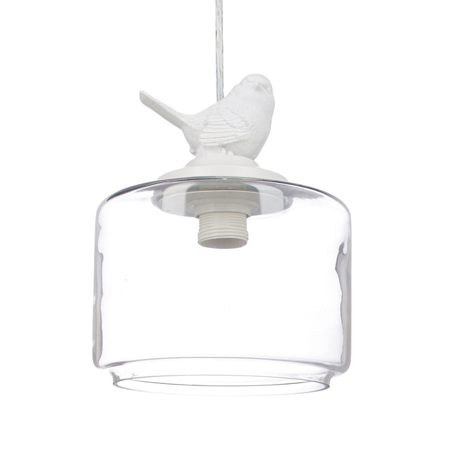 Závěsná lampa figura ptáka
