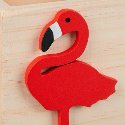 Stiftehalter mit Flamingo
