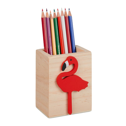 Stiftehalter mit Flamingo