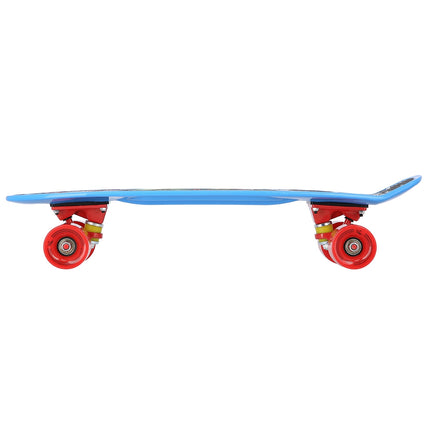 Penny Board Skateboard 57 cm with Dragon Design, ABEC-7 Bearings, PU Wheels