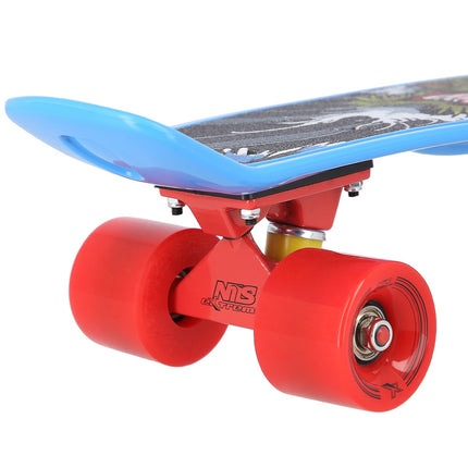 Penny Board Skateboard 57 cm with Dragon Design, ABEC-7 Bearings, PU Wheels