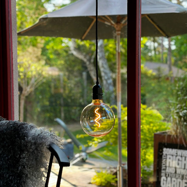 Závěsná lampa Penny Gravity + DecoBulb XL Vintage