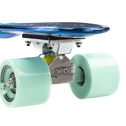 Pennyboard skateboard, modrý, Electrostyle Design