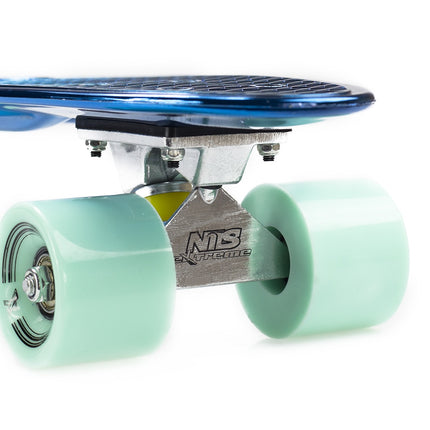 Pennyboard skateboard, modrý, Electrostyle Design