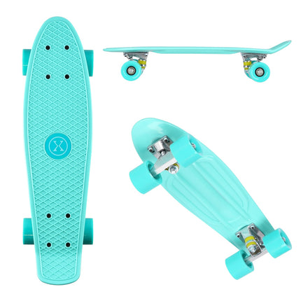 Pennyboard skateboard, klasická zelená deska