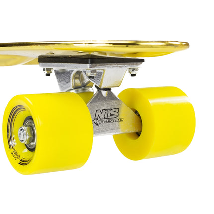 Pennyboard Skateboard, Gelb, Electrostyle Deck