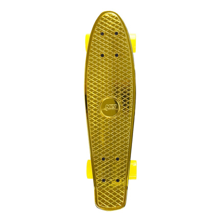 Pennyboard Skateboard, Gelb, Electrostyle Deck