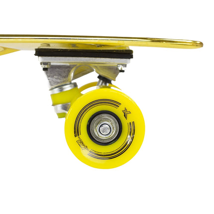 Pennyboard Skateboard, Gelb, Electrostyle Deck
