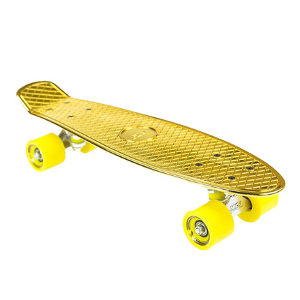 Pennyboard Skateboard, Gelb, Electrostyle Deck