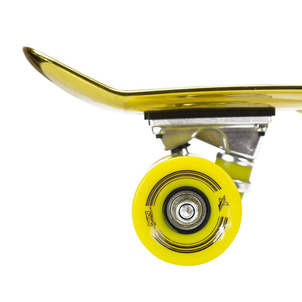 Pennyboard Skateboard, Gelb, Electrostyle Deck