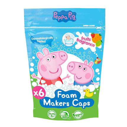 Peppa Pig pěnotvorné tablety 6 x 16 g