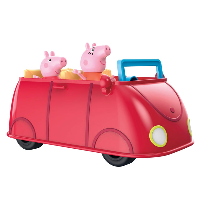 Peppa Pig herní set rodinné červené auto