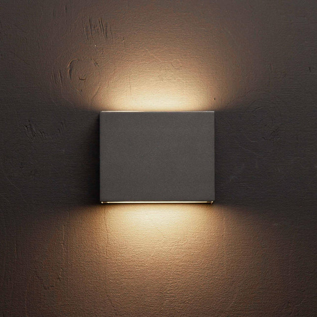 Nástěnné svítidlo Per II LED IP54 3000K 6W 430lm antracit