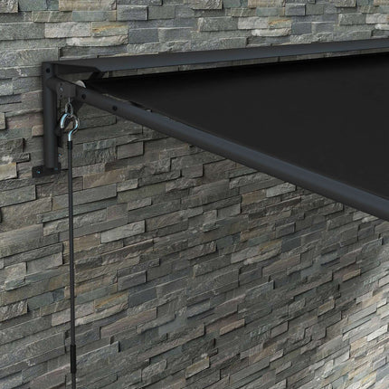 Ocelová pergola 4x3M odolná proti povětrnosti s nastavitelnou střechou
