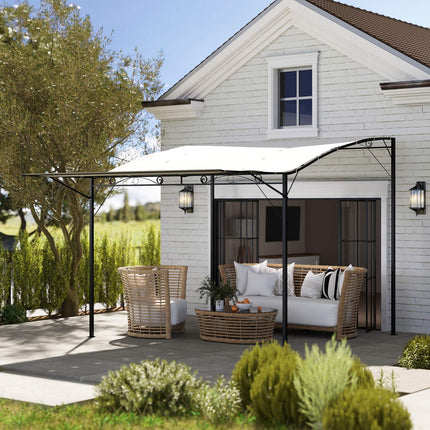 Nástěnná pergola altán 3x2.5m, ocel, voděodolná