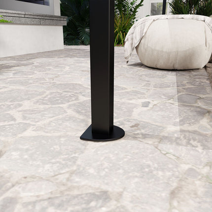 Nástěnná pergola altán 3x2.5m, ocel, voděodolná