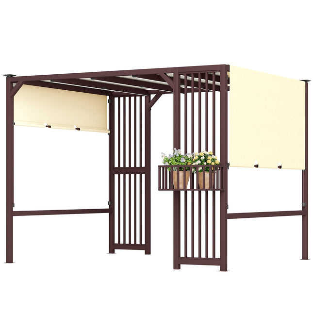 Samostatně stojící pergola altán 3x2.5m s nastavitelnou střechou