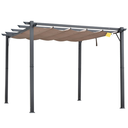Pergola pavilon terasová střecha, posuvná střecha, hliník