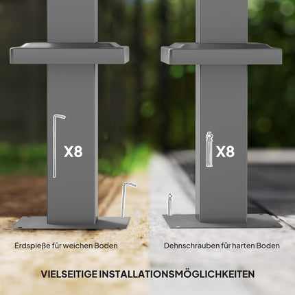 Nastavitelná kovová pergola – altán 3x3m, béžová, UV ochrana