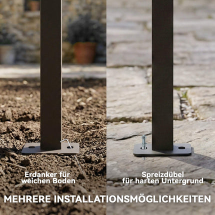 Pergola s nastavitelnou střechou, 4x3m, nástěnná, UV30+ ochrana