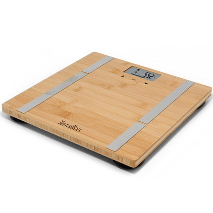 Osobní váha Bamboo Fit BMI 10 uživatelů, 180 kg