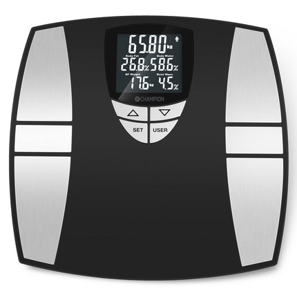 Osobní váha Body Fat PV310 černá/stříbrná