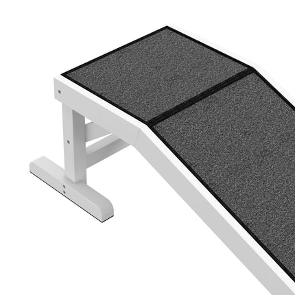 Rampa pro psy s protiskluzovou podložkou, borovice, nosnost 30 kg