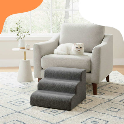Pet Stairs, 3 Steps – Non-Slip, Ideal for Small Dogs