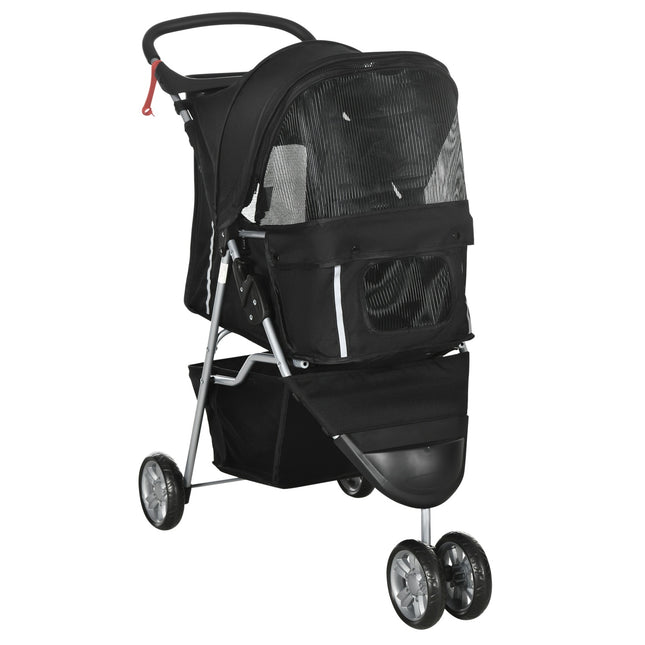 Kočárek pro malé psy, skládací, do 10kg