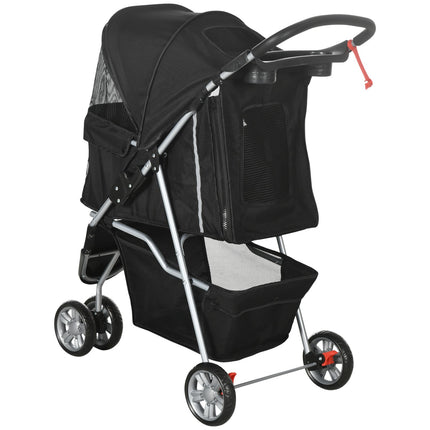 Kočárek pro malé psy, skládací, do 10kg