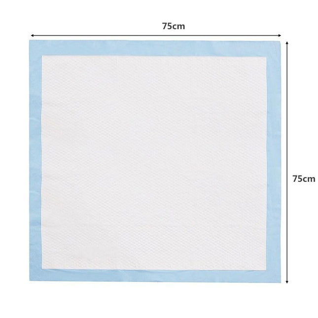 Podložky na nácvik pro mazlíčky, 75x75 cm, balení 150 ks, nepromokavé, 5vrstvé