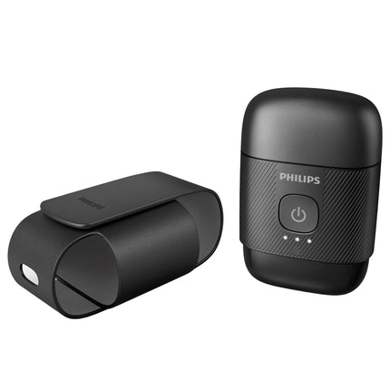 Philips 500 Series Compact Wet & Dry Electric Shaver, Travel Case, Cordless