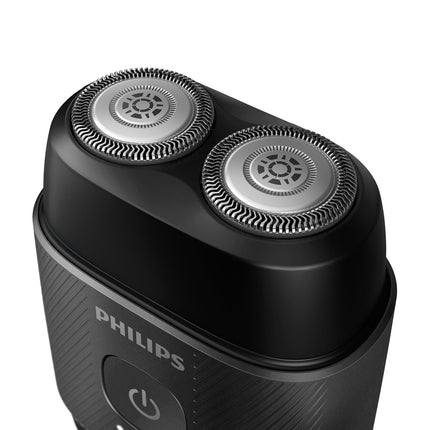 Philips 500 Series Compact Wet & Dry Electric Shaver, Travel Case, Cordless