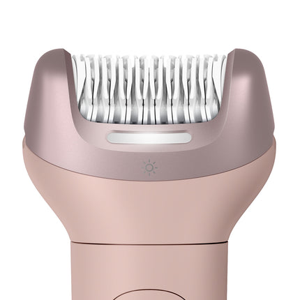Philips 9000 Series Cordless Epilator with ProGuide, Wet & Dry, 360° LED Light