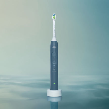 Philips Sonicare 4100 Electric Toothbrush, Pressure Sensor, Blue, 21-Day Battery
