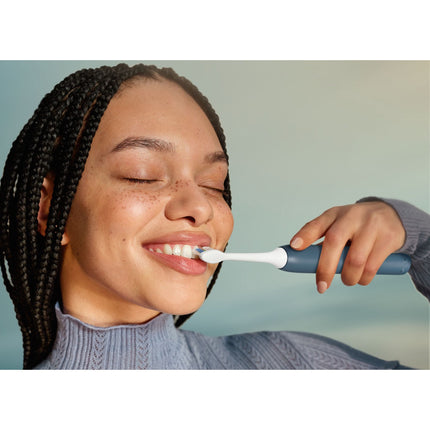 Philips Sonicare 4100 Electric Toothbrush, Pressure Sensor, Blue, 21-Day Battery