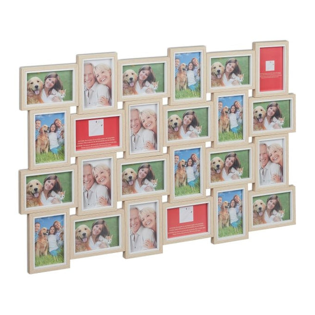 Fotorámeček s koláží na 24 fotek