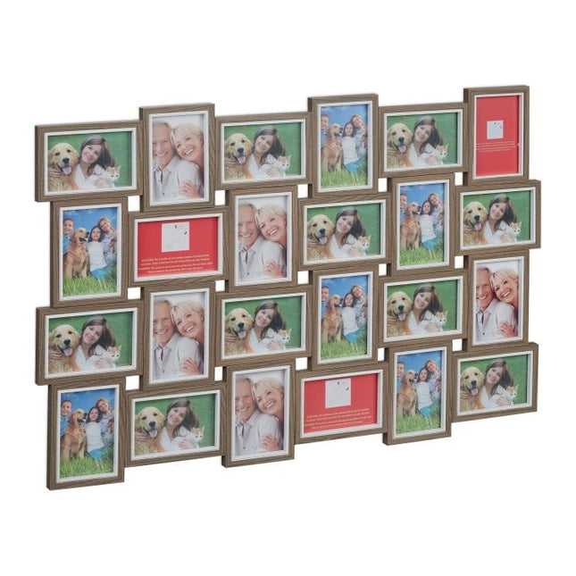 Fotorámeček s koláží na 24 fotek