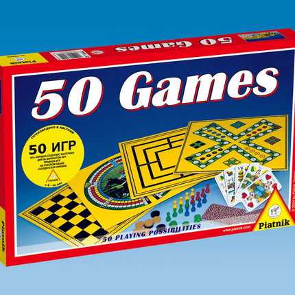 Piatnik sada deskových her 50 her