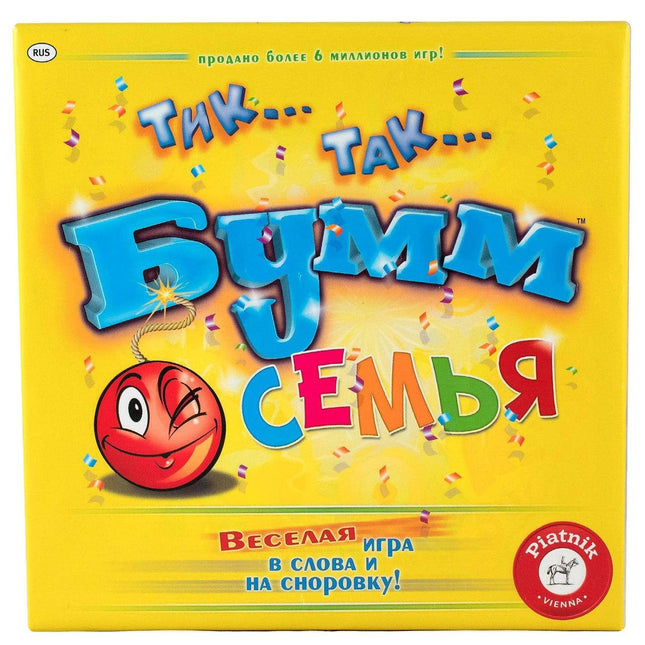 Piatnik desková hra Tik Tak Bumm Family (v ruštině)