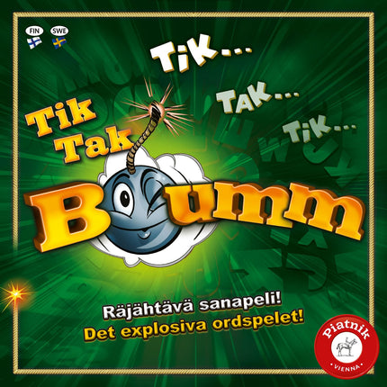 Piatnik desková hra Tik Tak Bumm (ve finštině a švédštině)