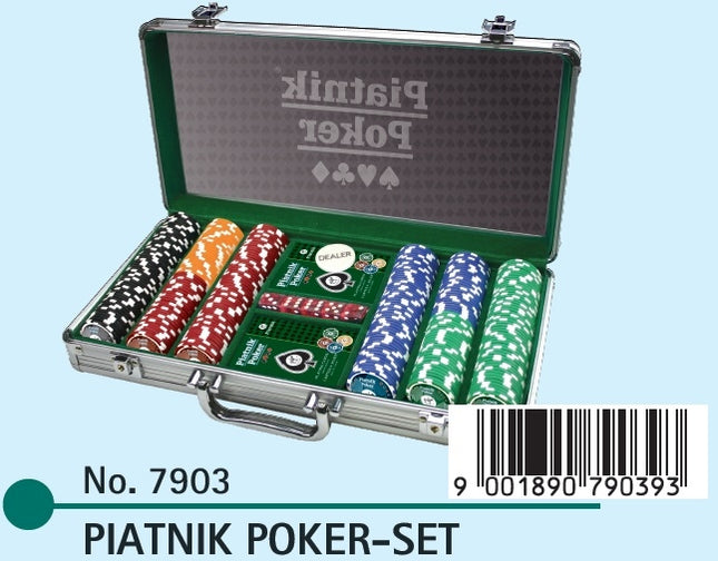 Piatnik poker sada 300 žetonů